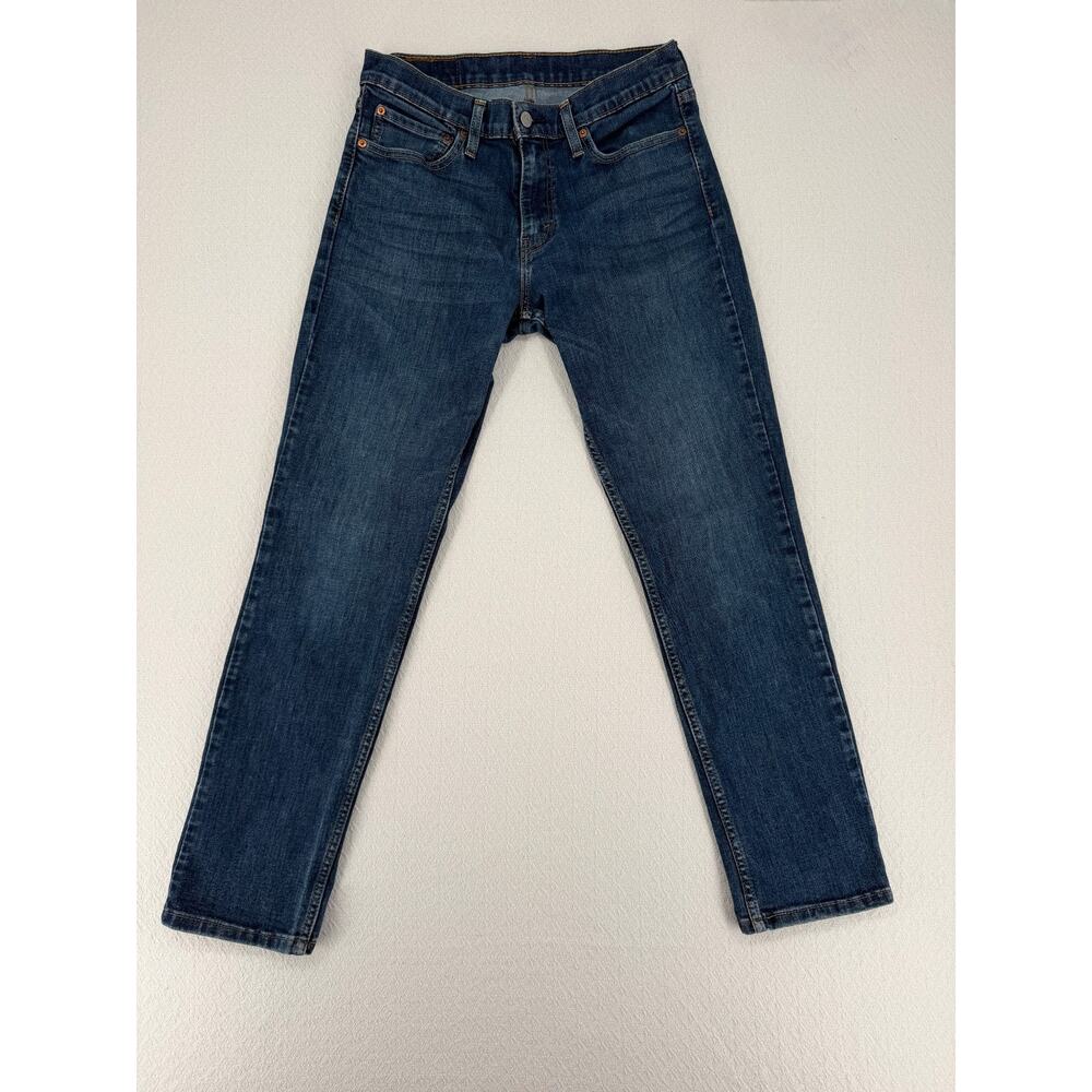 Levis women 511 Jeans W31 L32 Slim Fit Blue Denim Straight Leg Casual